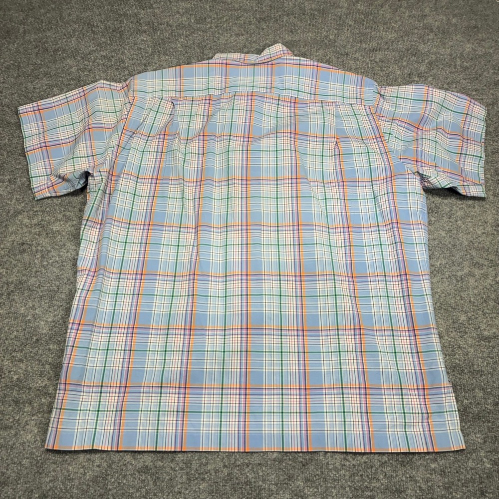 Ralph Lauren Bob Camp Dress Shirt Mens Large Plaid Short Sleeve Button Down - Picture 5 of 9